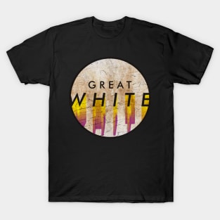 Great White - VINTAGE YELLOW CIRCLE T-Shirt